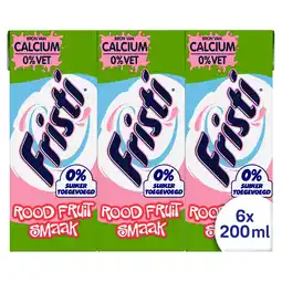 PLUS Fristi Rood fruit GST mini 6-pack aanbieding