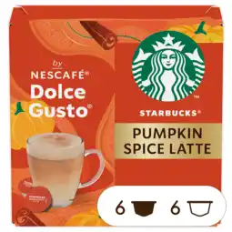 PLUS Starbucks Dolce Gusto pumpkin spice latte aanbieding