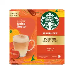 PLUS Starbucks Dolce Gusto pumpkin spice latte aanbieding