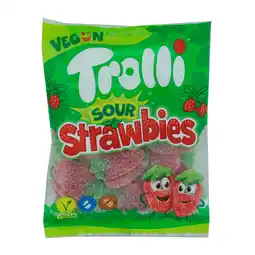 PLUS Trolli Sour strawberries aanbieding