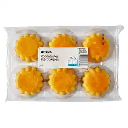 PLUS PLUS Stercakejes roomboter 6 stuks aanbieding