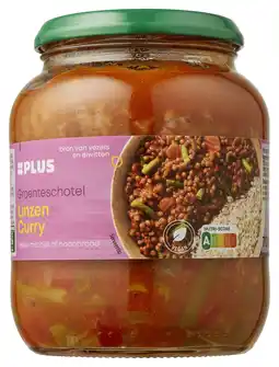 PLUS PLUS Bonenschotel Linzencurry aanbieding
