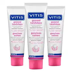 Plein.nl 3x Vitis Tandpasta Gezond Tandvlees aanbieding