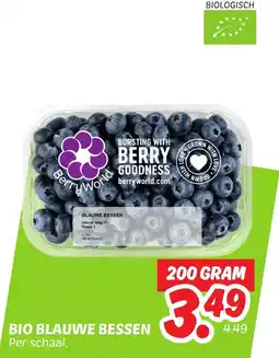 Dekamarkt Bio Blauwe Bessen aanbieding