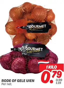 Dekamarkt Rode of Gele Uien aanbieding