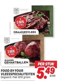 Dekamarkt Food by four vleesspecialiteiten aanbieding