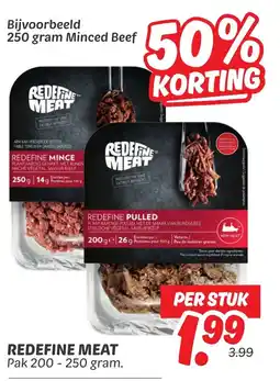 Dekamarkt Redefine meat aanbieding