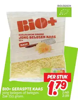 Dekamarkt Bio+ Geraspte kaas aanbieding