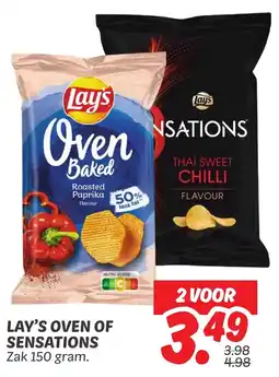 Dekamarkt Lay's oven of sensations aanbieding