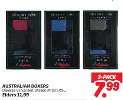 Dekamarkt Australian boxers aanbieding
