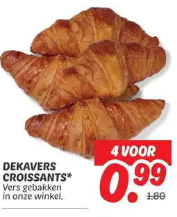 Dekamarkt Dekavers Croissants aanbieding