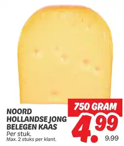 Dekamarkt Noord Hollandse Jong Belegen Kaas aanbieding