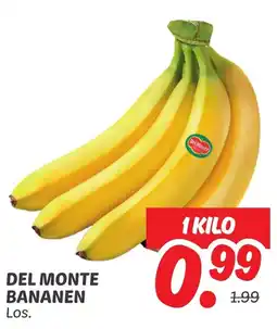Dekamarkt Del monte bananen aanbieding