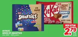 Dekamarkt Kitkat, Bros of smarties aanbieding