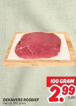 Dekamarkt Dekavers Rosbief aanbieding