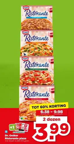 PLUS Dr. Oetker Ristorante pizza aanbieding