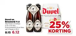PLUS Duvel en Brouwerij 't IJ aanbieding