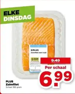 PLUS PLUS Zalmfilet aanbieding