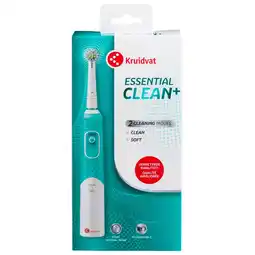 Kruidvat Kruidvat Essential Clean+ Elektrische Tandenborstel aanbieding