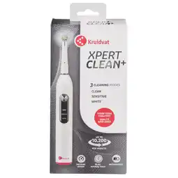 Kruidvat Kruidvat Xpert Clean+ Elektrische Tandenborstel aanbieding