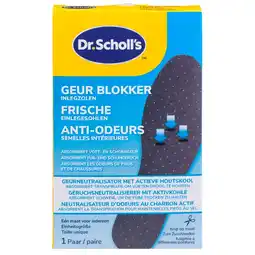 Kruidvat Dr. Scholl's Geurblokker Inlegzolen aanbieding