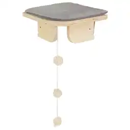 Pets Place All For Paws Skywalk - Corner Platform - Wandkrabpaal - 26x26x12 cm Multi-Color aanbieding