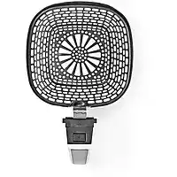 Bol.com Nedis Grillpan voor Heteluchtfriteuse | Anti-aanbak laag | Vaatwasserbestendig | Metaal | Grijs aanbieding