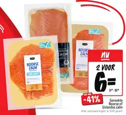 Jumbo Gerookte Noorse of IJslandse Zalm aanbieding
