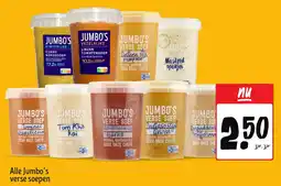 Jumbo Alle Jumbo's verse soepen aanbieding