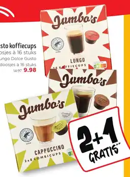 Jumbo Dolce Gusto Koffiecups aanbieding