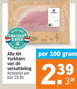 Albert Heijn Alle AH Yorkham aanbieding