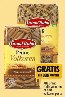 Jumbo Alle Grand' Italia volkoren of half volkoren pasta aanbieding