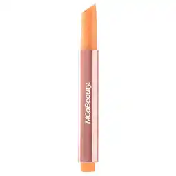 Kruidvat MCoBeauty Shimmer Lip Plump Eliza Soft Peach 4-in-1 Hydrating Lacquer aanbieding