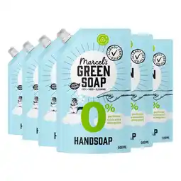 Kruidvat Marcel's Green Soap 0% Handzeep Navulling aanbieding