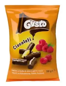 Budget Food Gusto Ciocoleti Puffs Chocolade en Framboos aanbieding