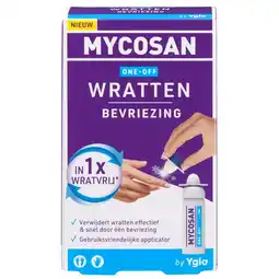 Kruidvat Mycosan One-Off Wrattenbevriezing aanbieding