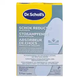 Kruidvat Dr. Scholl's Schokreductie Inlegzolen aanbieding