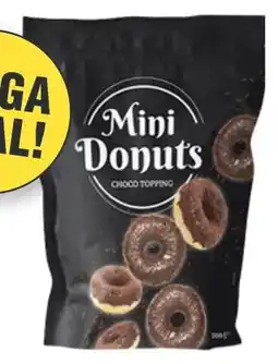 Budget Food Mini Donuts Chocolade aanbieding