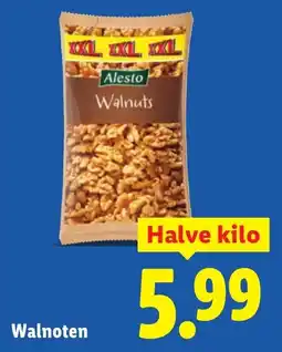 Lidl Walnoten aanbieding