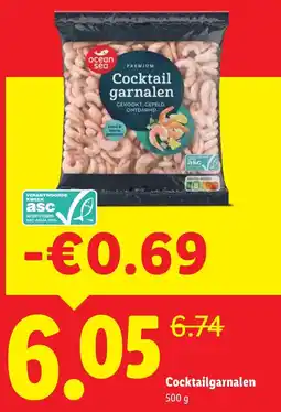 Lidl Cocktailgarnalen aanbieding