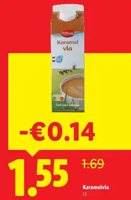 Lidl Karamelvla aanbieding