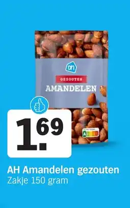 Albert Heijn AH Amandelen gezouten aanbieding