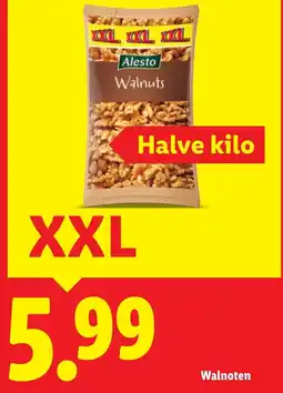 Lidl Walnoten XXL aanbieding