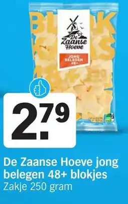 Albert Heijn De Zaanse Hoeve jong belegen 48+ blokjes aanbieding