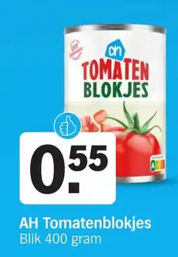 Albert Heijn AH Tomatenblokjes aanbieding