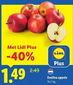 Lidl Evelina appels aanbieding