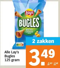 Albert Heijn Alle Lay's Bugles aanbieding