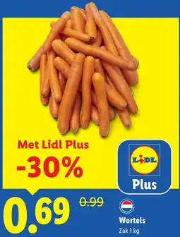 Lidl Wortels aanbieding