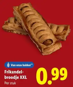 Lidl Frikandelbroodje XXL aanbieding