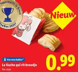 Lidl La Vache qui rit broodje aanbieding